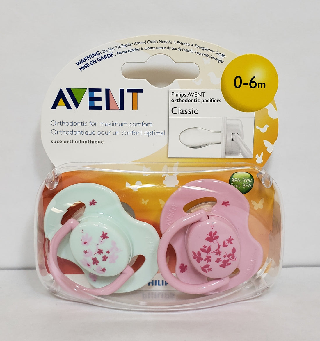 Philips Avent Fashion Infant Pacifier, 0 - 6 Months