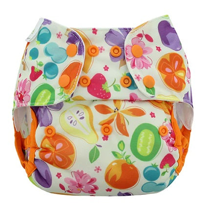 Blueberry One Size Capri Diaper Cover