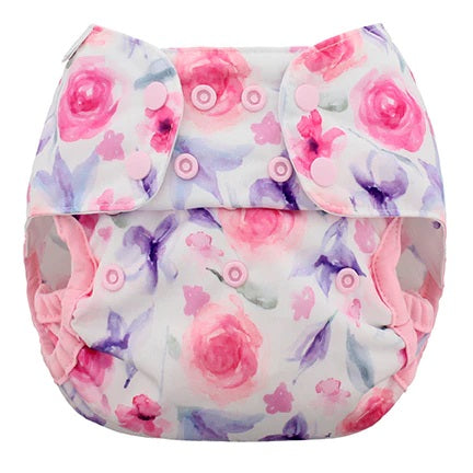 Blueberry One Size Capri Diaper Cover