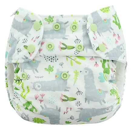 Blueberry Simplex One Size Organic Cloth Diaper
