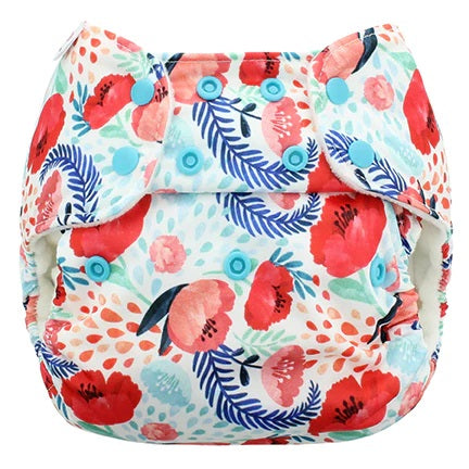 Blueberry Simplex One Size Organic Cloth Diaper