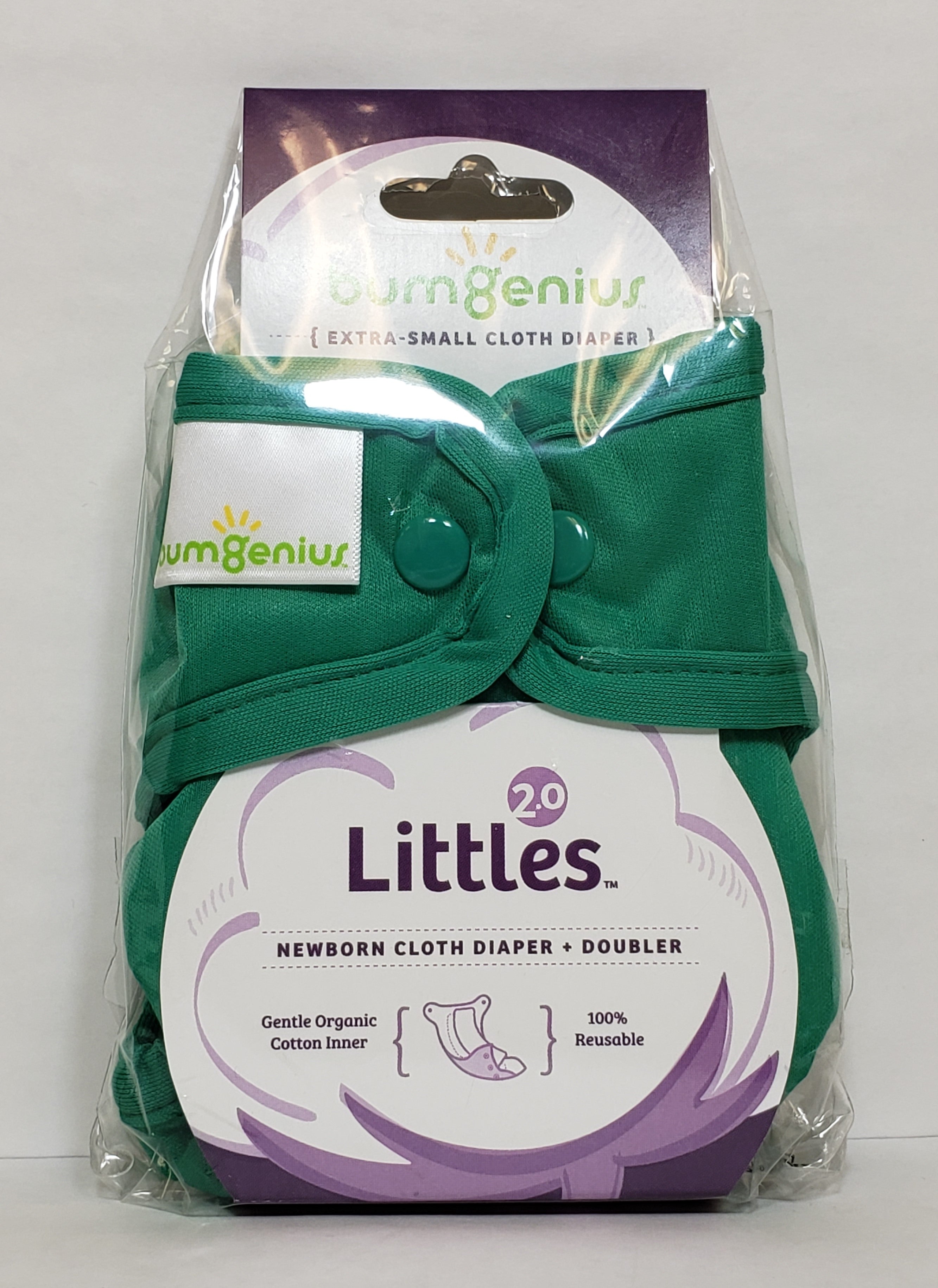 BumGenius Littles 2.0 AIO Newborn Cloth Diaper