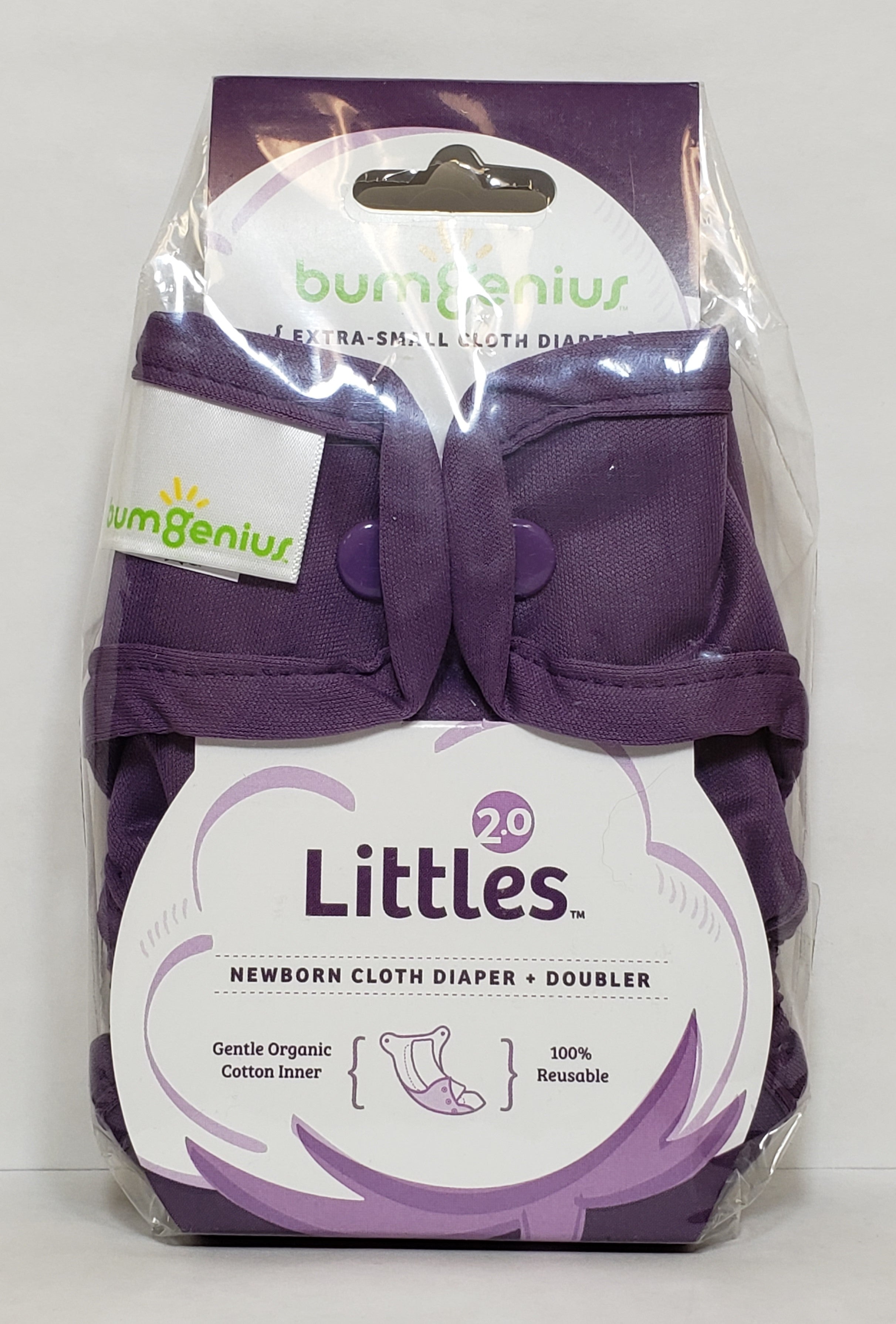 BumGenius Littles 2.0 AIO Newborn Cloth Diaper