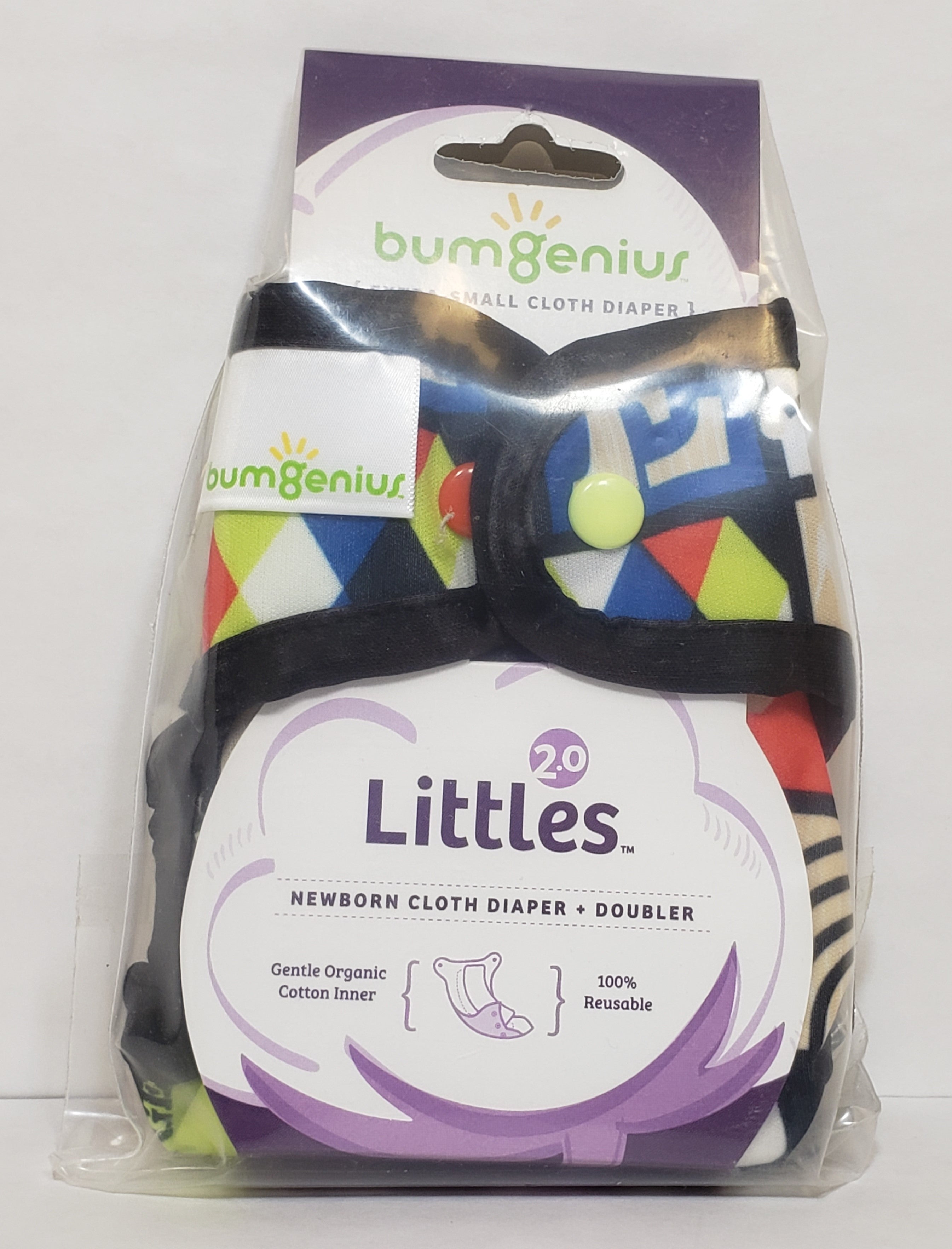 BumGenius Littles 2.0 AIO Newborn Cloth Diaper