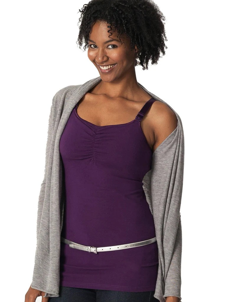 Glamourmom Nursing Bra Full Bust Long Top