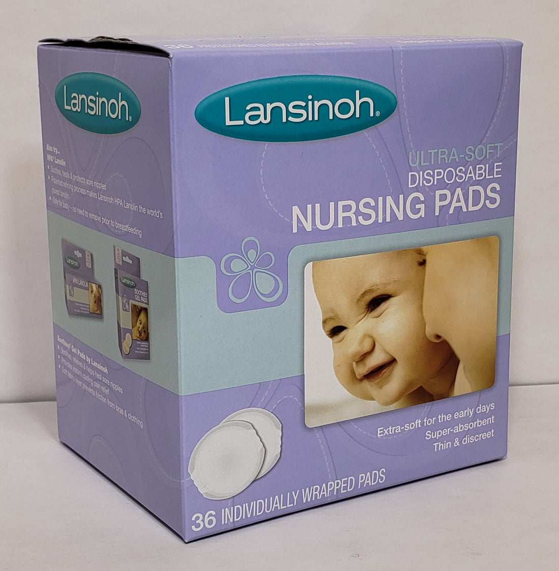 Lansinoh Disposable Bra Pads, 36 Count