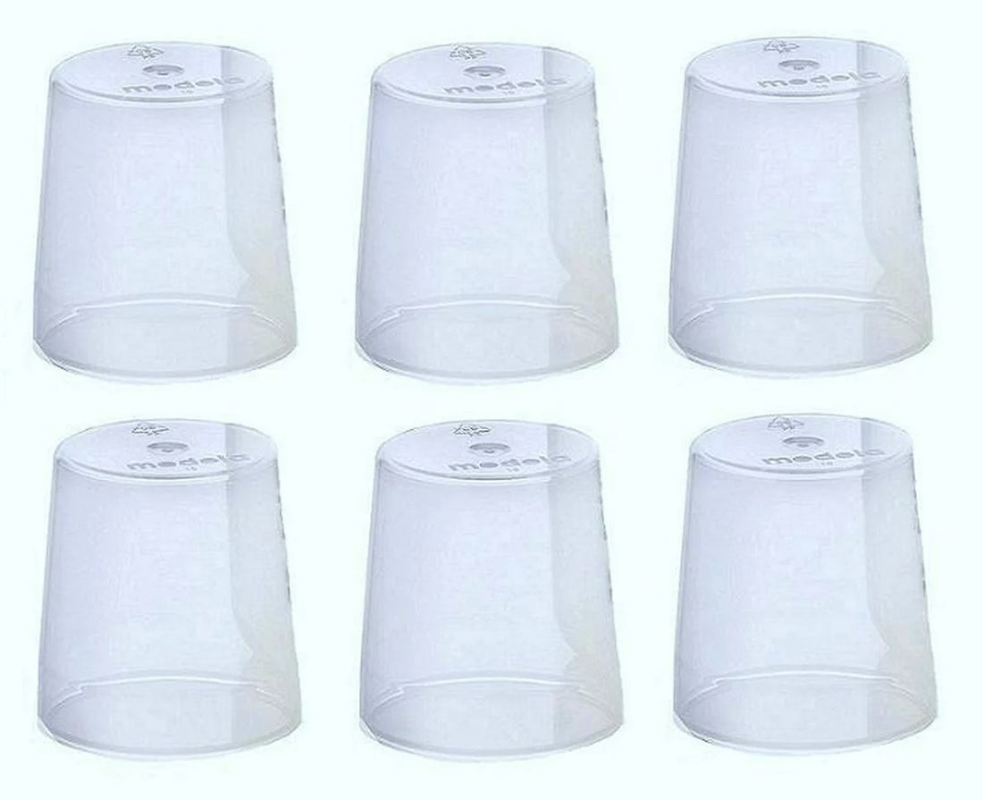 Medela Nipple Caps for Wide Base Nipples, 6-Pack
