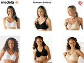 Medela Seamless Softcup Nursing Bra - B to DD Cup
