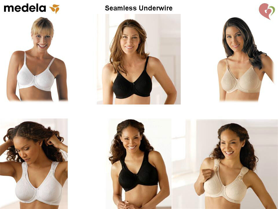 Medela Seamless Underwire Nursing Bra, B-H
