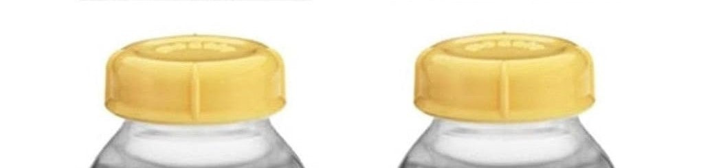 Medela Solid Lids for All Medela Bottles, 2 Pack
