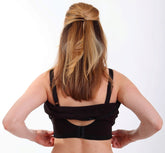 Melinda G Cami Sutra Nursing Camisole in Black, size Large