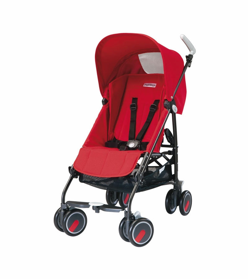 Peg Perego Pliko Mini Lightweight Umbrella Stroller, Fire