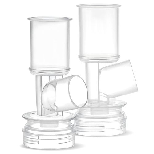 Pumpin Pal Adapters for Ameda Breast Pumps, 2-Pack