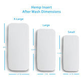 Thirsties Hemp Inserts, 2-Pack