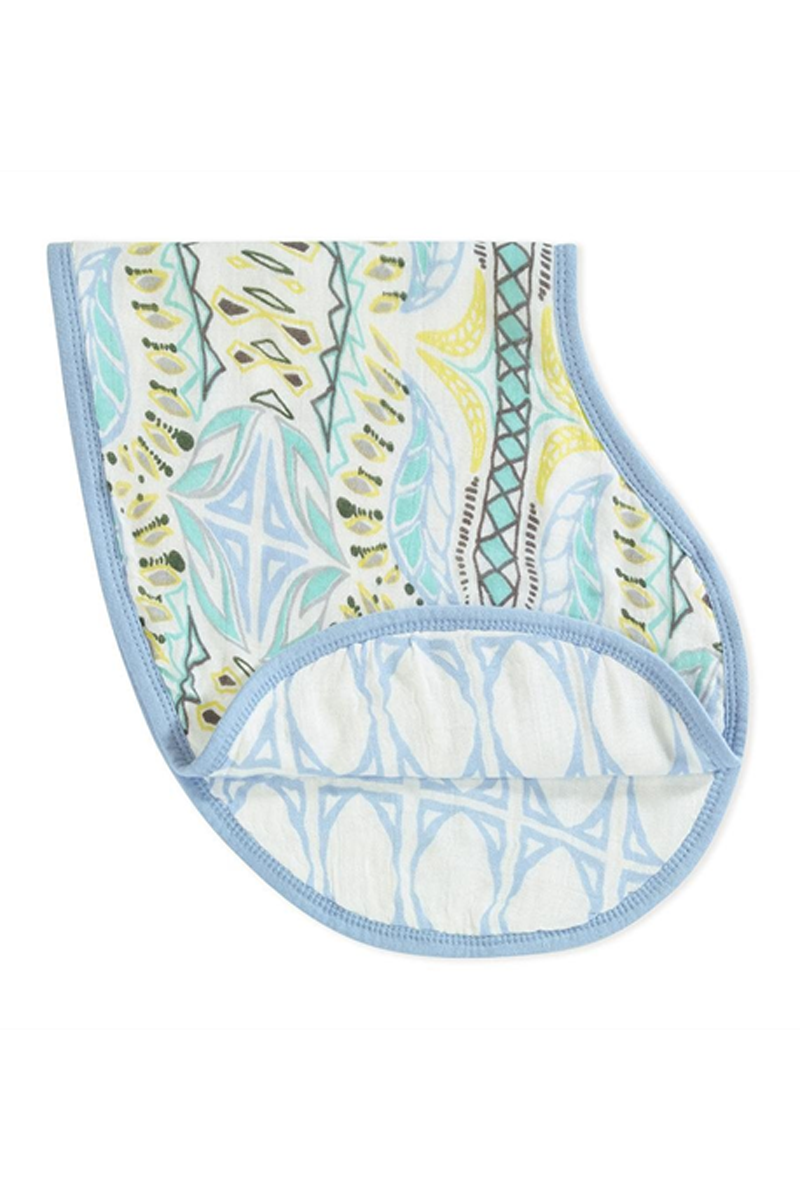 Aden + Anais Bamboo Burpy Bib, Bib and Burp Cloth in one, in Wild One print