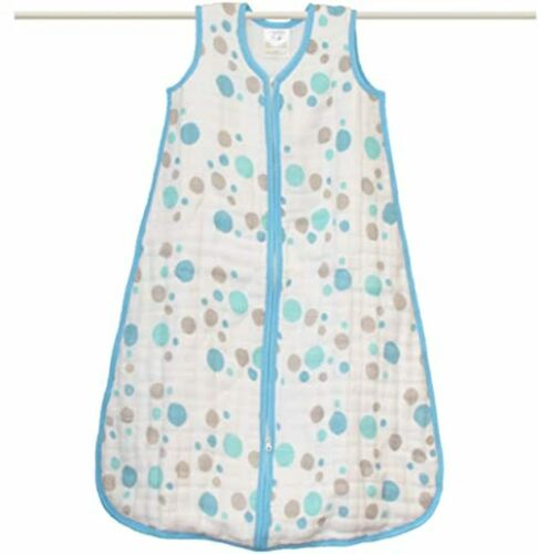 Aden + Anais Cozy Sleeping Bag, Star Bright - Blue Spots