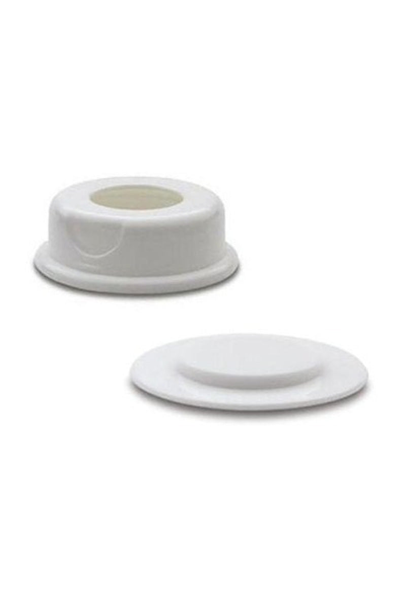 Ameda Bottle Lids (Ring Collar and Locking Disk), 1 Pair