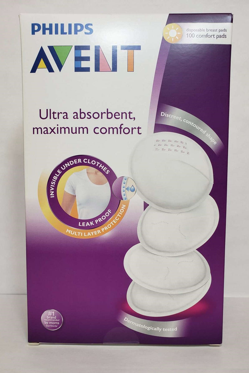 Philips Avent Disposable Breast Pads, 100 Count – Mom and Baby Shop