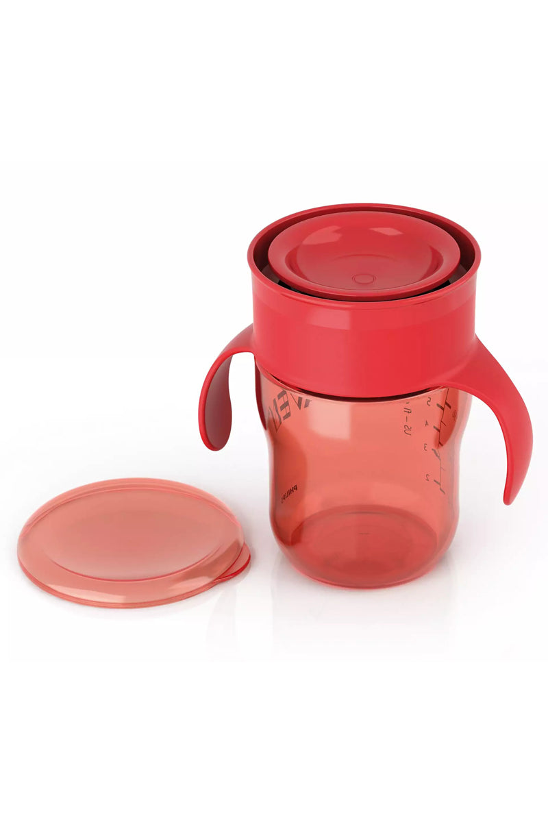 Philips Avent Natural Training Cup 9-oz, 1-pack Red