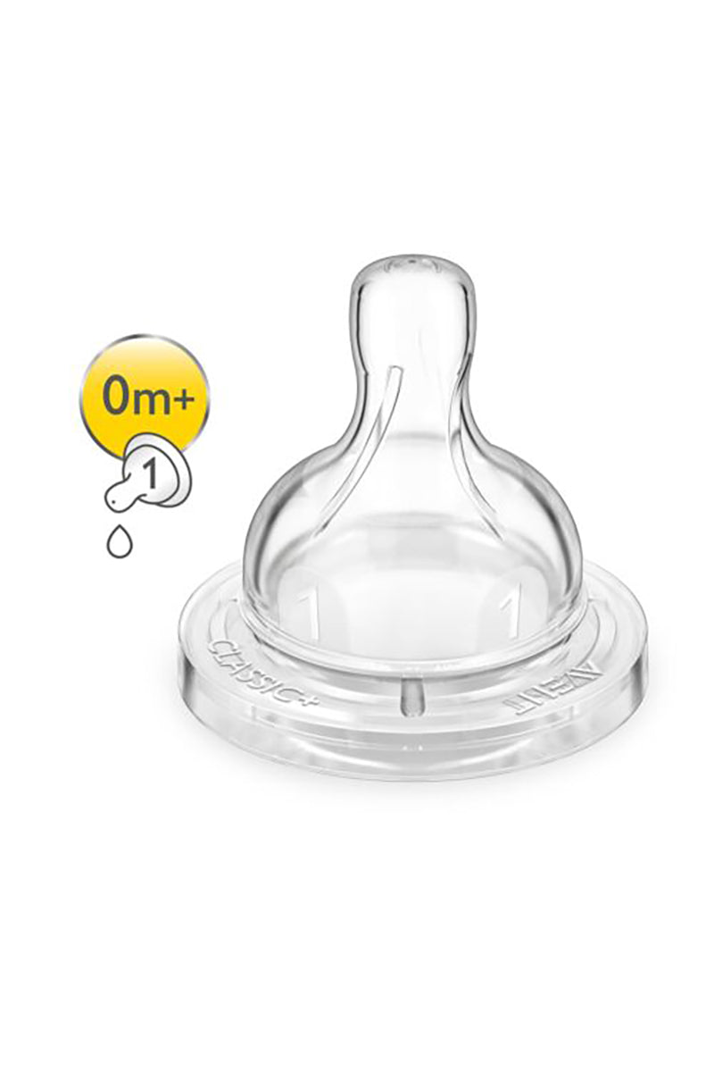 Philips Avent Newborn Anti-Colic Nipples, 2-Pack