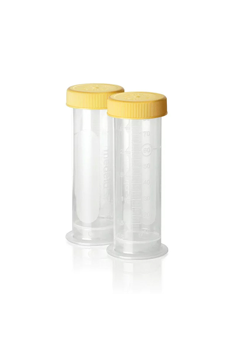 Medela 80 ml Collection Bottles with Solid Lid, 8-Pack