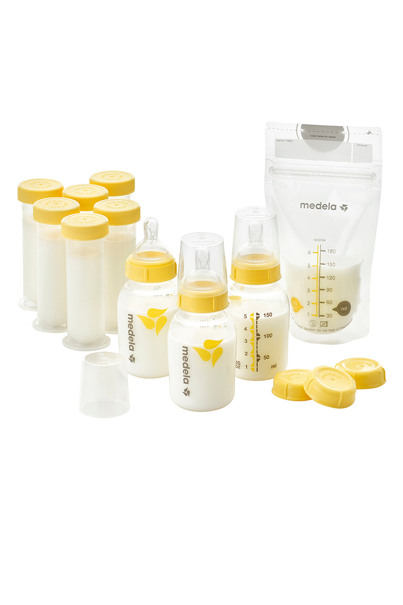Medela Feeding Gift Set, Wide Base Nipples