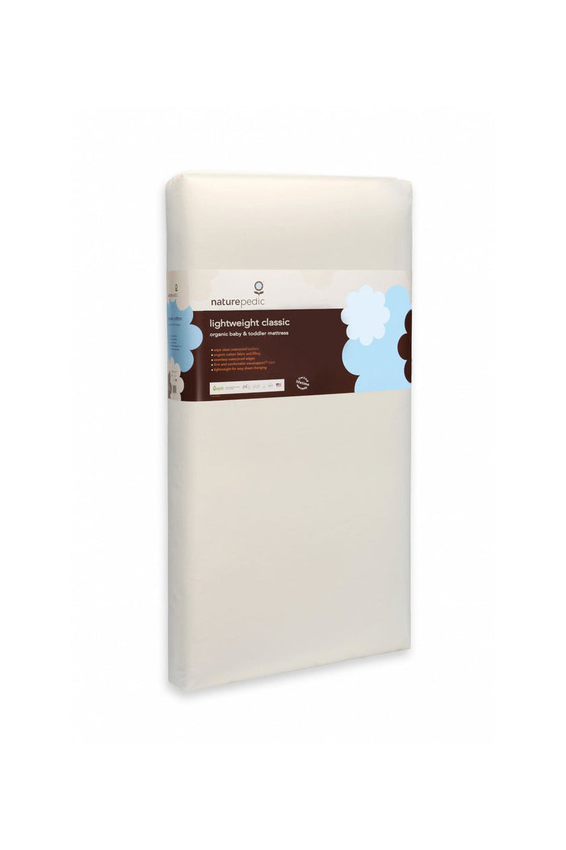Naturepedic Organic Cotton Lightweight Crib Mattress