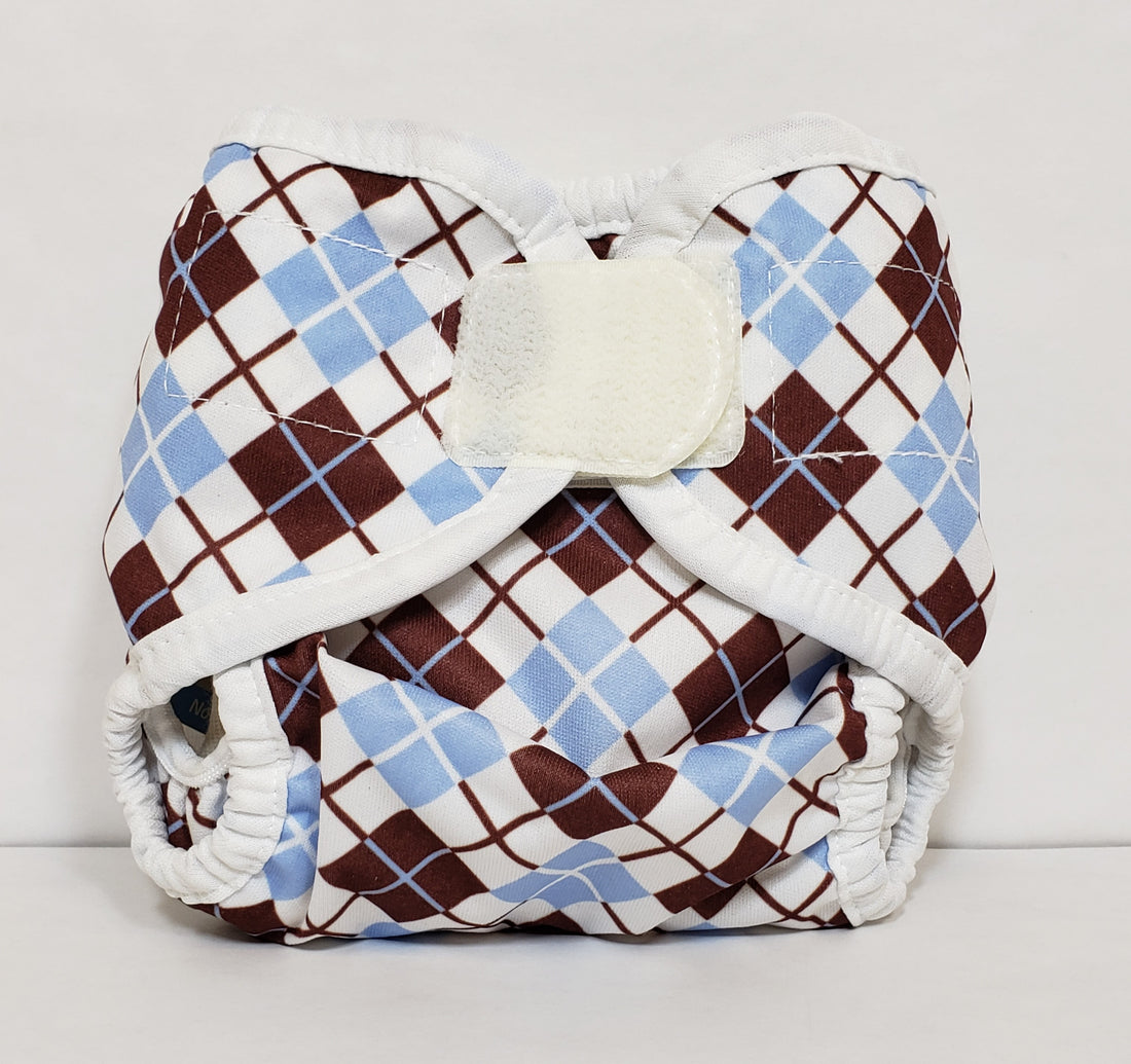 Thirsties Diaper Cover, Sizes XS to L, NEW VERSION APLIX, Aqua, Size Large