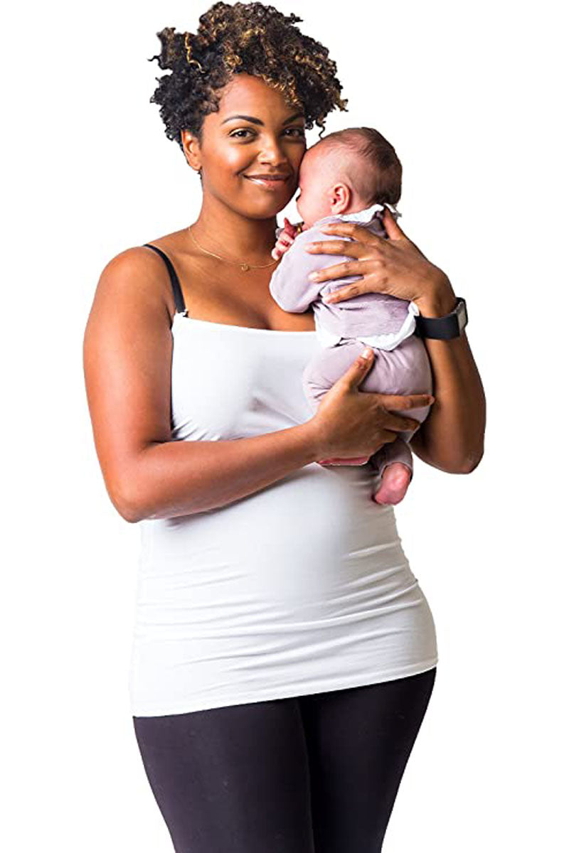 Undercover Mama Strapless Nursing Shirt in Black, size Small