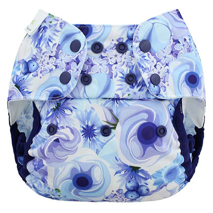 Blueberry Newborn Capri Diaper Cover
