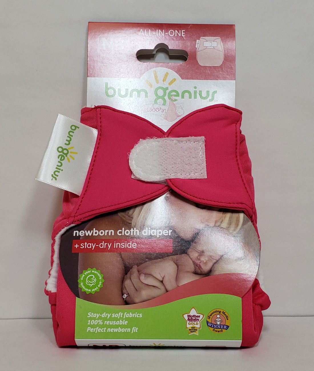 BumGenius Littles 1.0 AIO Newborn Cloth Diaper