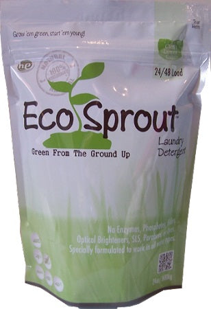 Eco Sprout Laundry Detergent 24/48 Loads, safe and gentle for cloth diapers