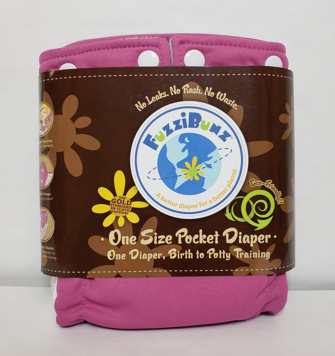 FuzziBunz One Size Cloth Diapers - SALE - Girl Colors