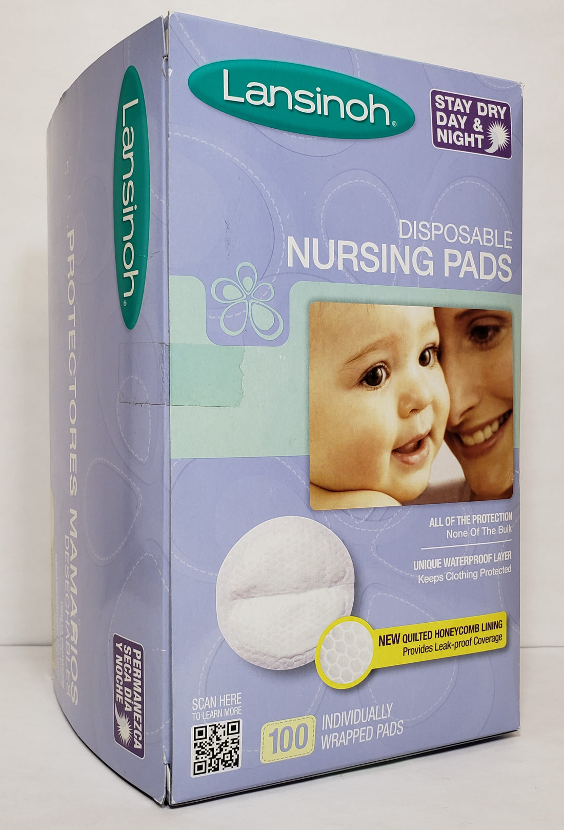 Lansinoh Disposable Nursing Bra Pads, 100 Count