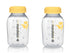Medela 5 oz Collection Bottles with Solid Lid, Colored, 2-Pack