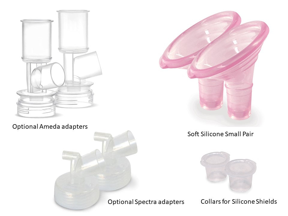 Pumpin Pal Shields: 20 mm - 23 mm, Small, 2-Pack