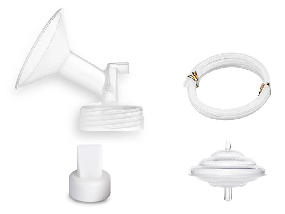 Spectra Single Flange Replacement Set, nipple tunnel size 20 mm