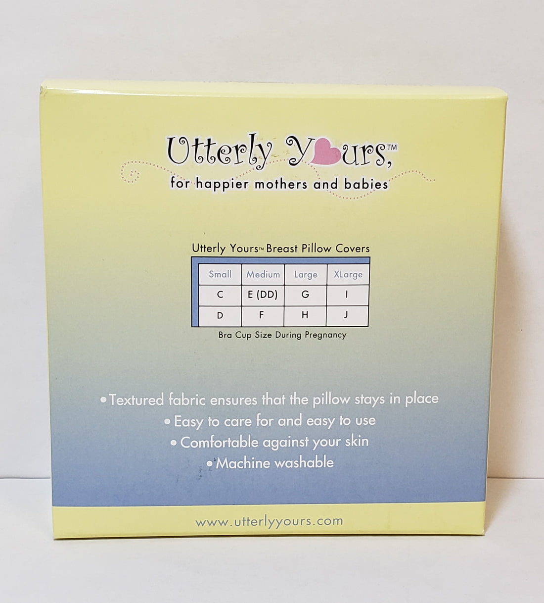 Utterly Yours Breast Pillow Cover