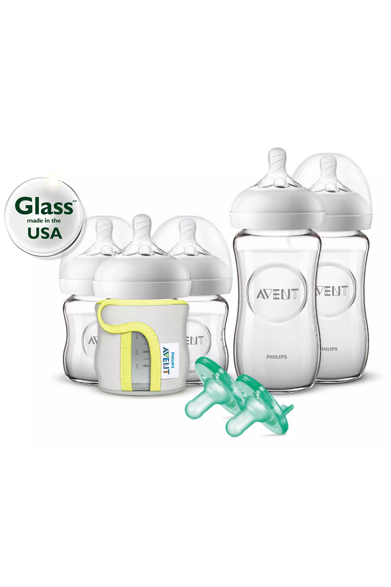 Philips Avent Natural Glass Bottle Newborn Gift Set