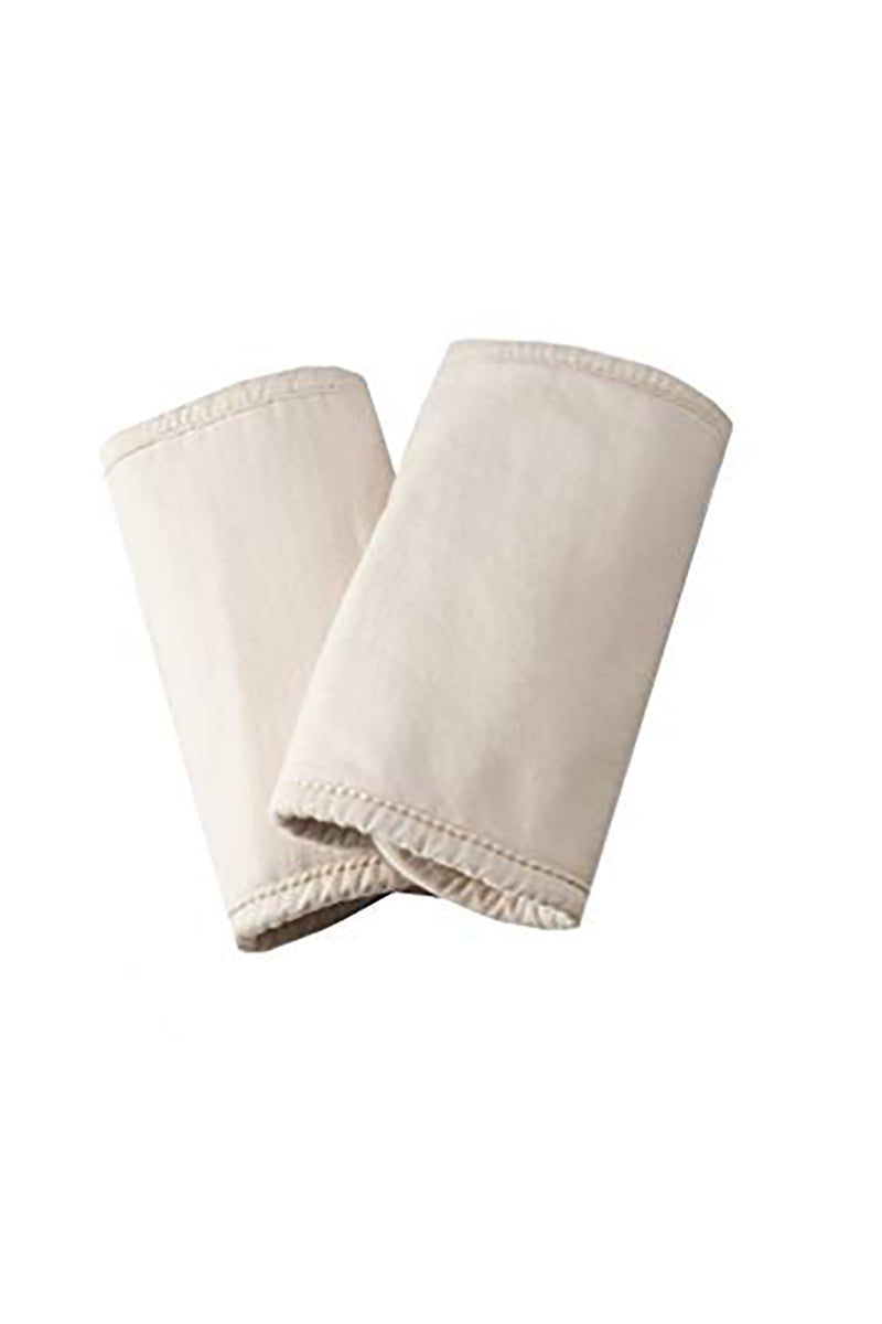 Ergobaby Teething Pad Pair Organic with Snaps, Natural