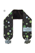 LatchOn Nursing Blanket Strap, Green Dots, Minky