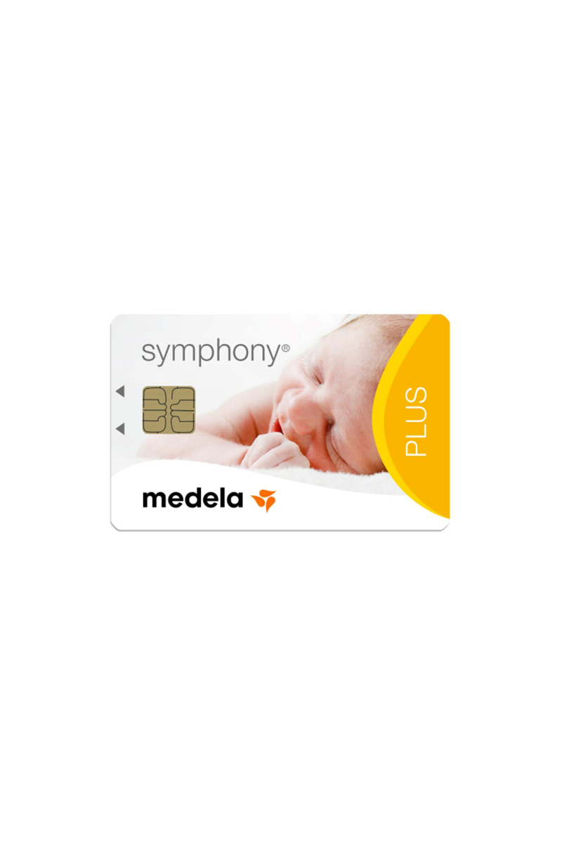 Medela Symphony PLUS Breast Pump Program Card