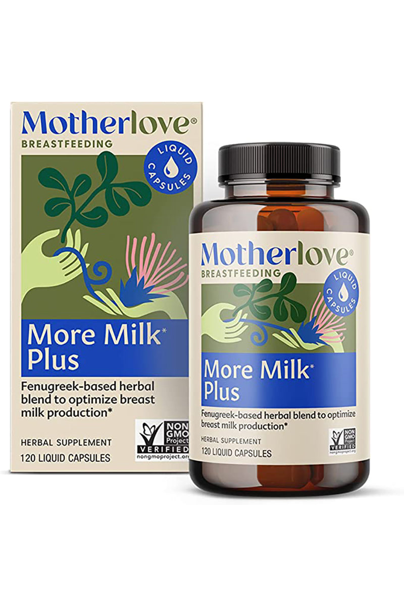 Motherlove More Milk Plus Vegetarian Capsules, 120 Count