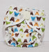Thirsties Diaper Cover, Sizes XS to L, NEW VERSION APLIX, Ocean Blue, Size Small