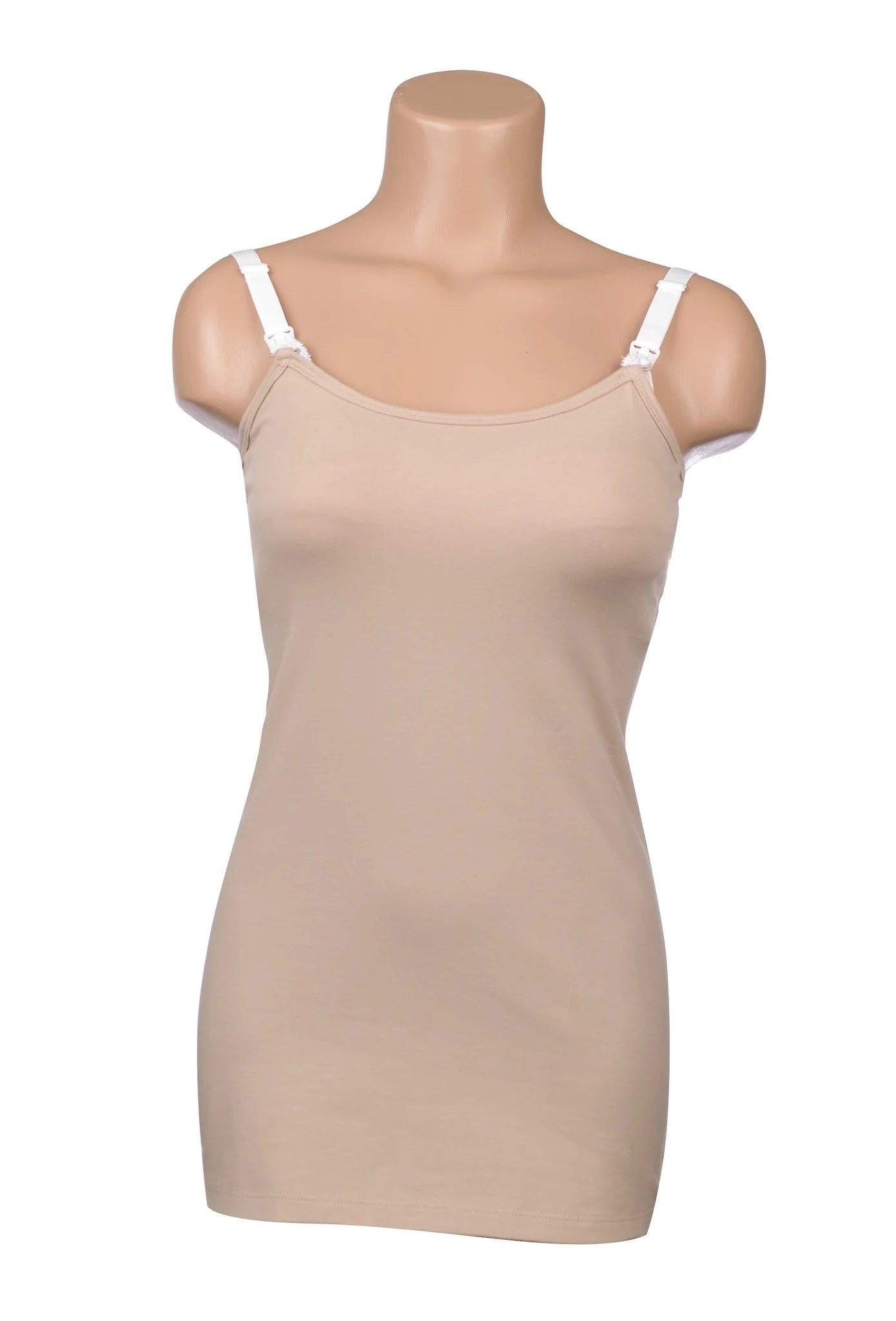 Undercover Mama Strapless Nursing Shirt in Cream, size XS